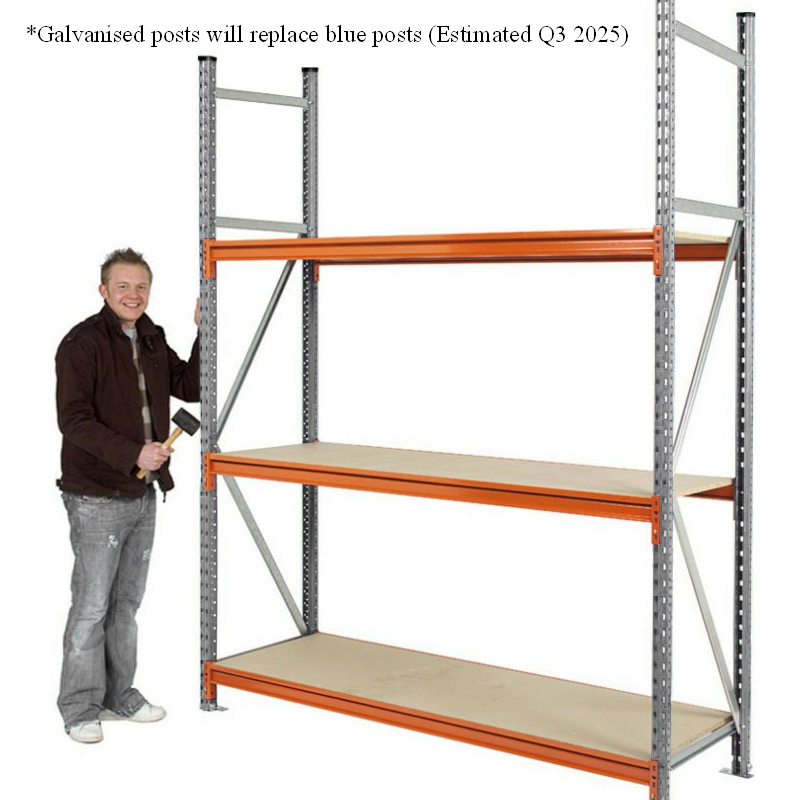Longspan Heavy Duty Racking 2500mm High|Warehouse Shelving