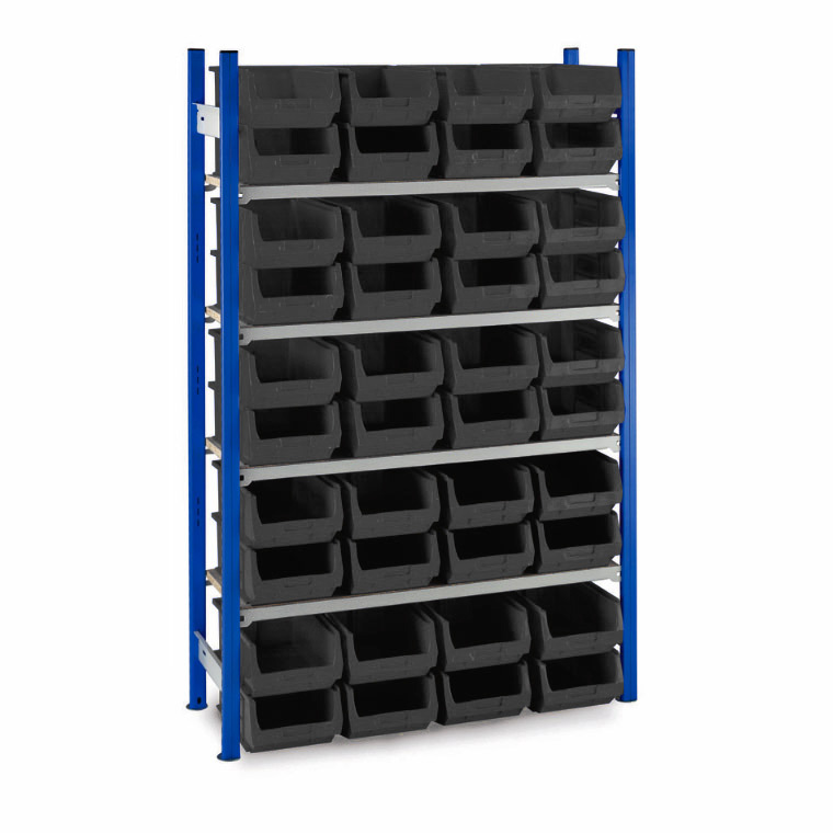 Plastic Picking Bin Shelving - Size 4 Bins