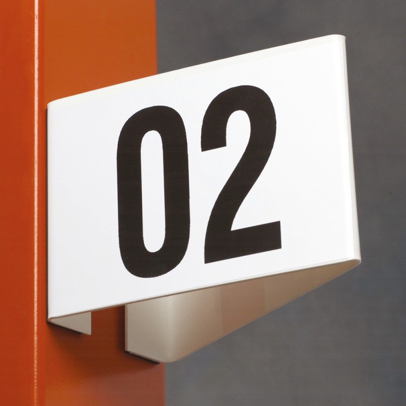 Triangular Aisle Markers For Clear Warehouse Labelling