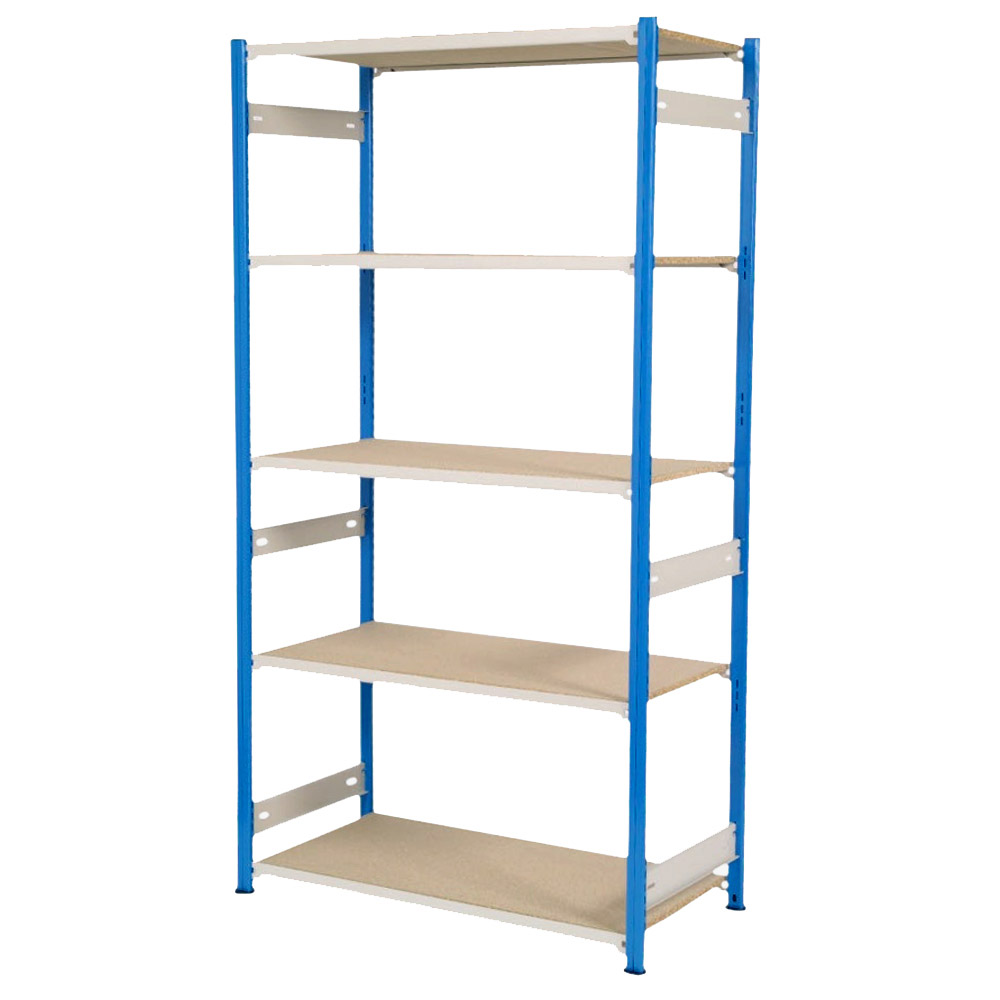 Trimline Stockroom Shelving 1830mm High - Chipboard Shelves