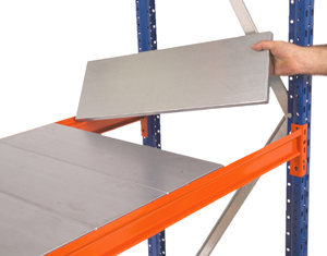 Galvanised Longspan Shelf Levels