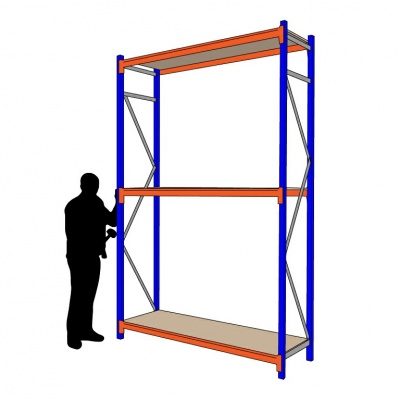 Longspan Heavy Duty Racking 3000mm High