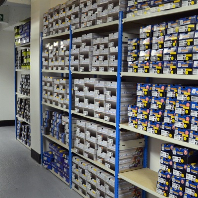 Trimline Storage Shelving 2135mm High - Chipboard Shelves
