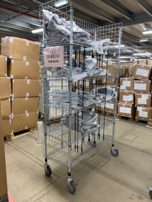 Wire Mesh Order Picking Trolley