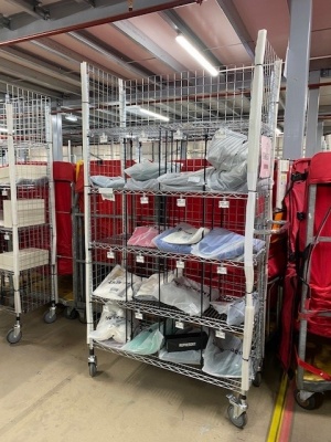 Wire Mesh Order Picking Trolley