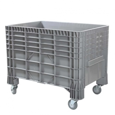 Wheeled Plastic Box Pallet - 550 Litre