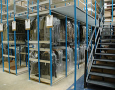 Mezzanine Storage Solutions, 2 Tier Shelving & Raised Aisle Racks