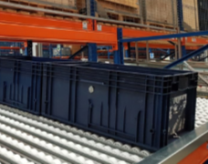 Live storage carton flow racking
