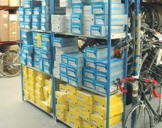 Cycle Shoe Shelving