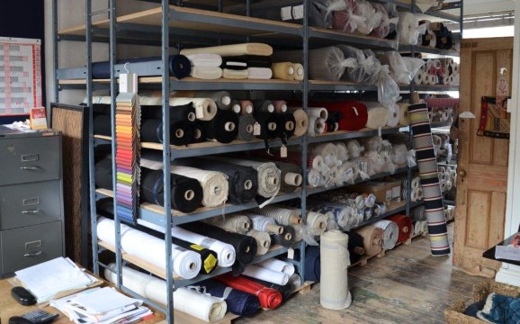 Fabric Roll Storage For Stockrooms