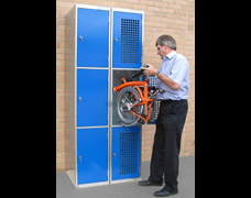 EZR Folding Bike Lockers