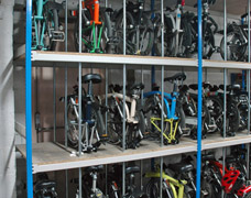 Folding Bike Storage Solution By EZR Shelving