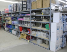 Hardware Storage Shelves