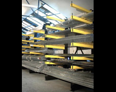 Factory bar racking