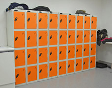 staff locker storage solution