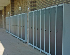 External school lockers