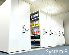 System R Mobile Shelving Units