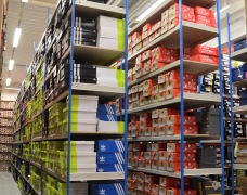 Stockroom Racking For Shoes